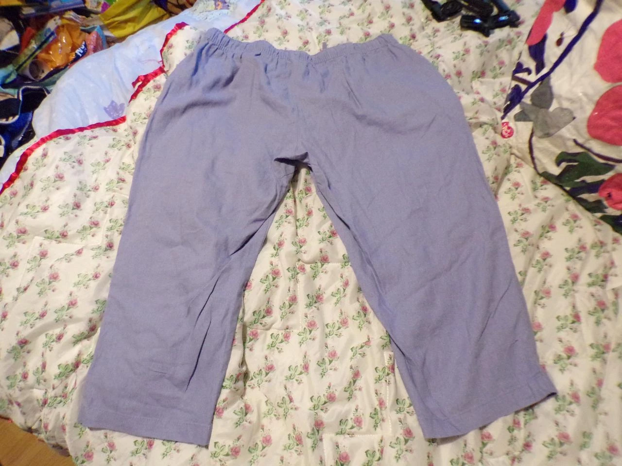 Calça curta azul tamanho 44 nova – photo 3